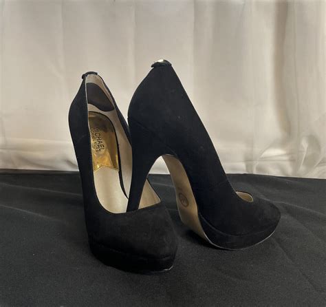 stilettos michael kors|michael kors suede heels.